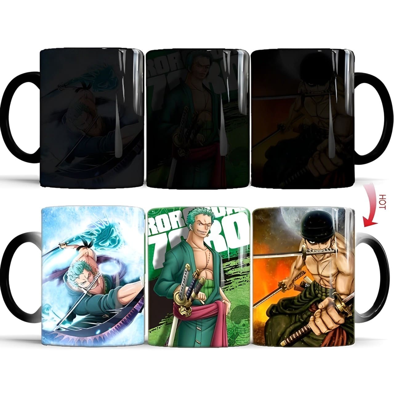 mug one piece thermoreactif roronoa zoro 1