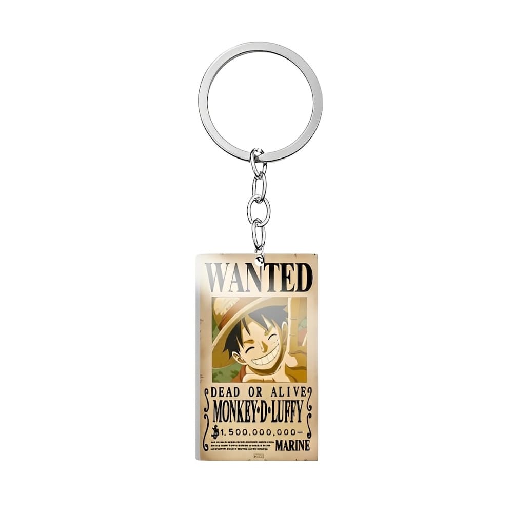 porte cles one piece avis recherche luffy