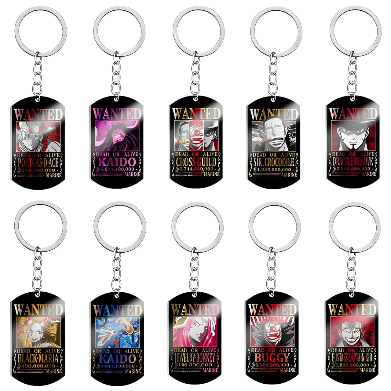 porte cles one piece black prime 2