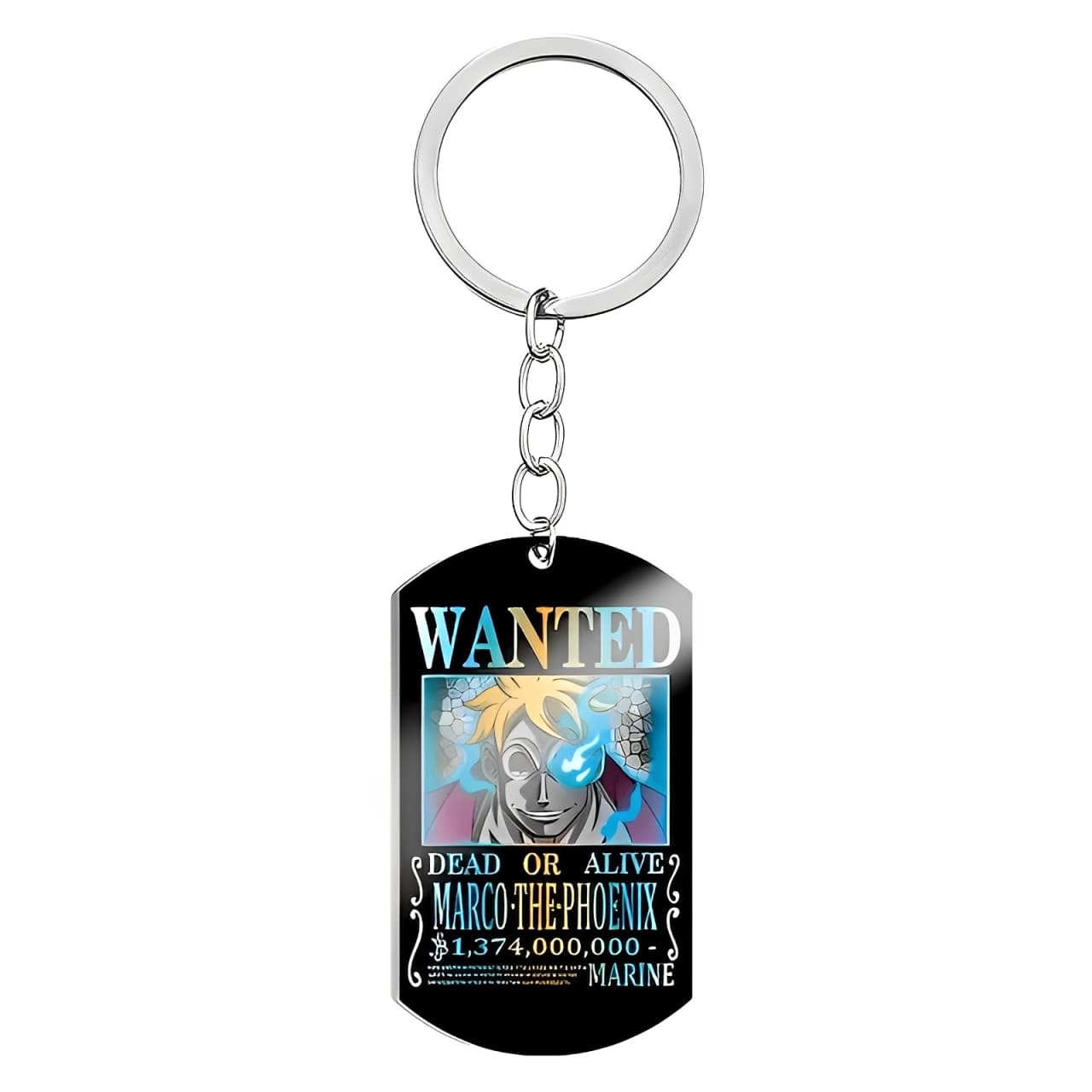 porte cles one piece black prime marco