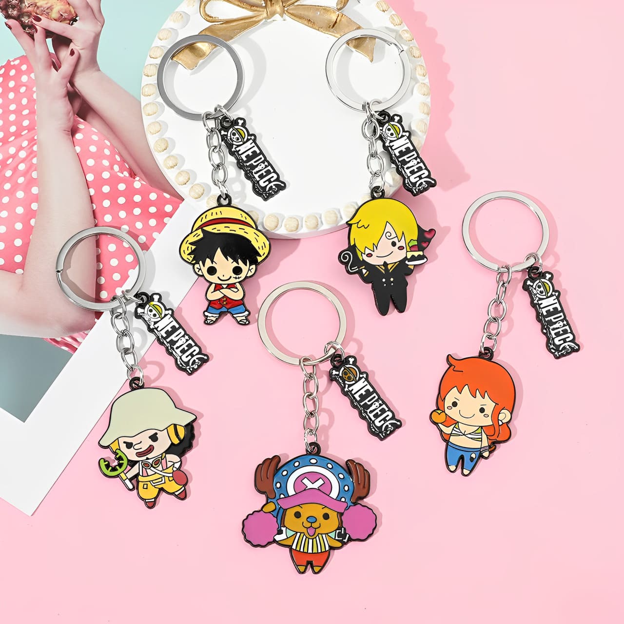 porte cles one piece delightful 3