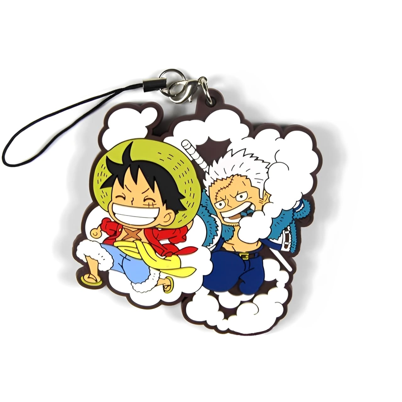 porte cles one piece luffy smoker