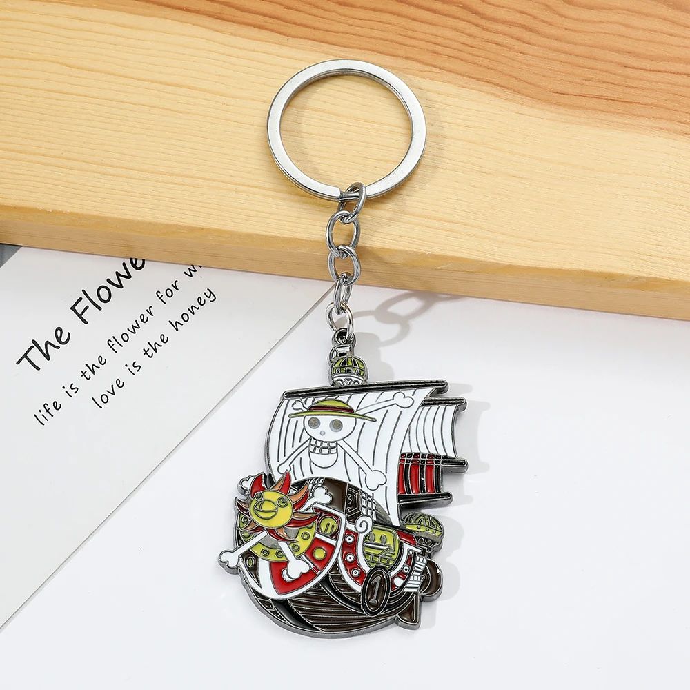 porte cles one piece thousand sunny 4