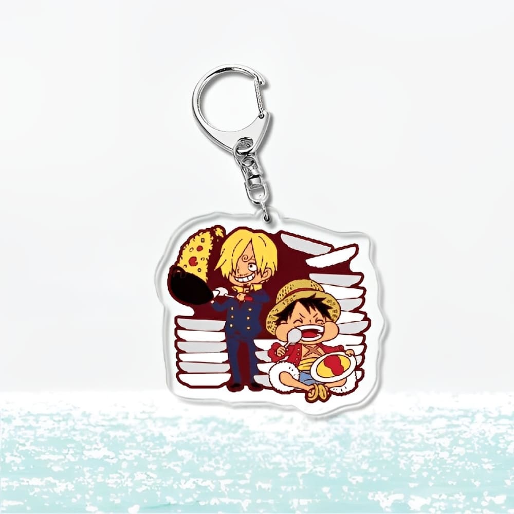 porte cles one piece tiny sanji chef