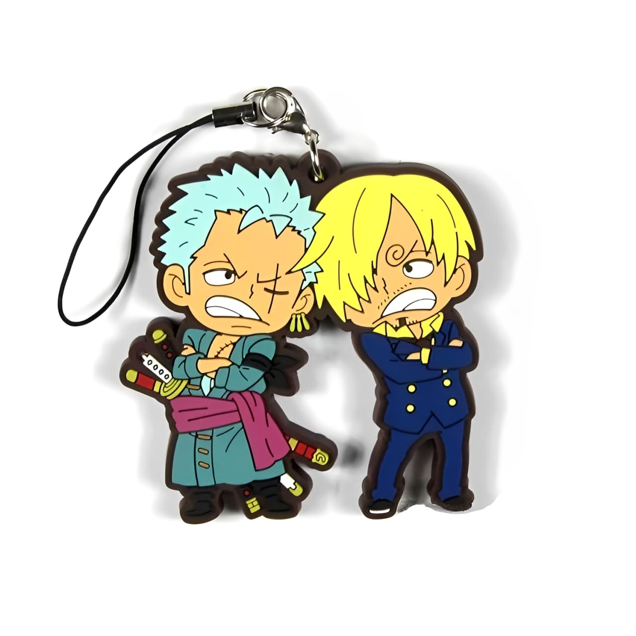 porte cles one piece zoro sanji
