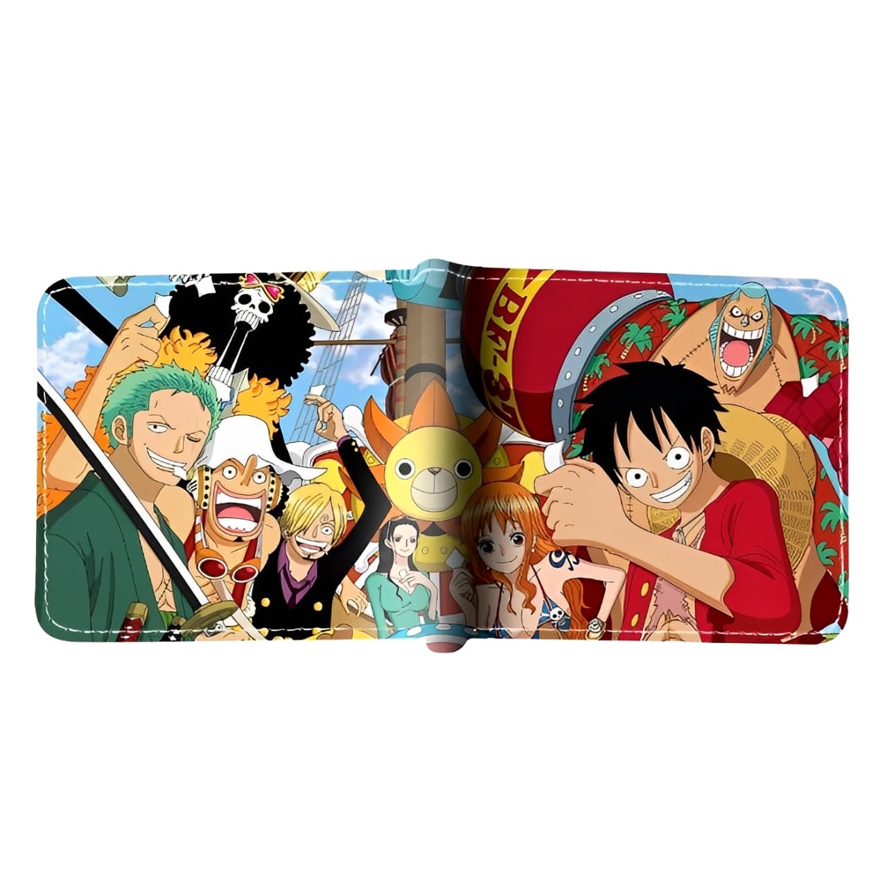 porte monnaie one piece thousand sunny 2