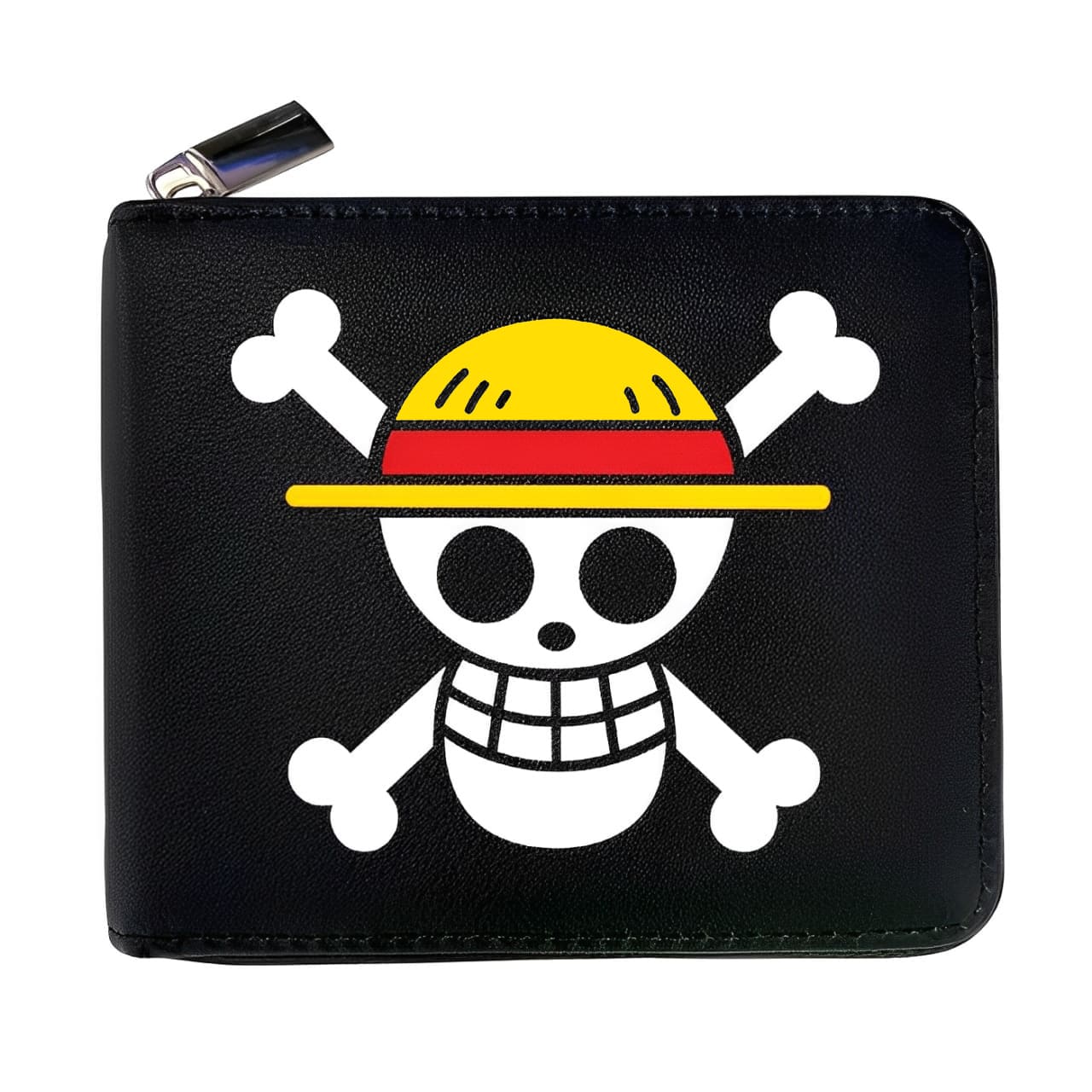 portefeuille one piece cuir jolly roger luffy 1