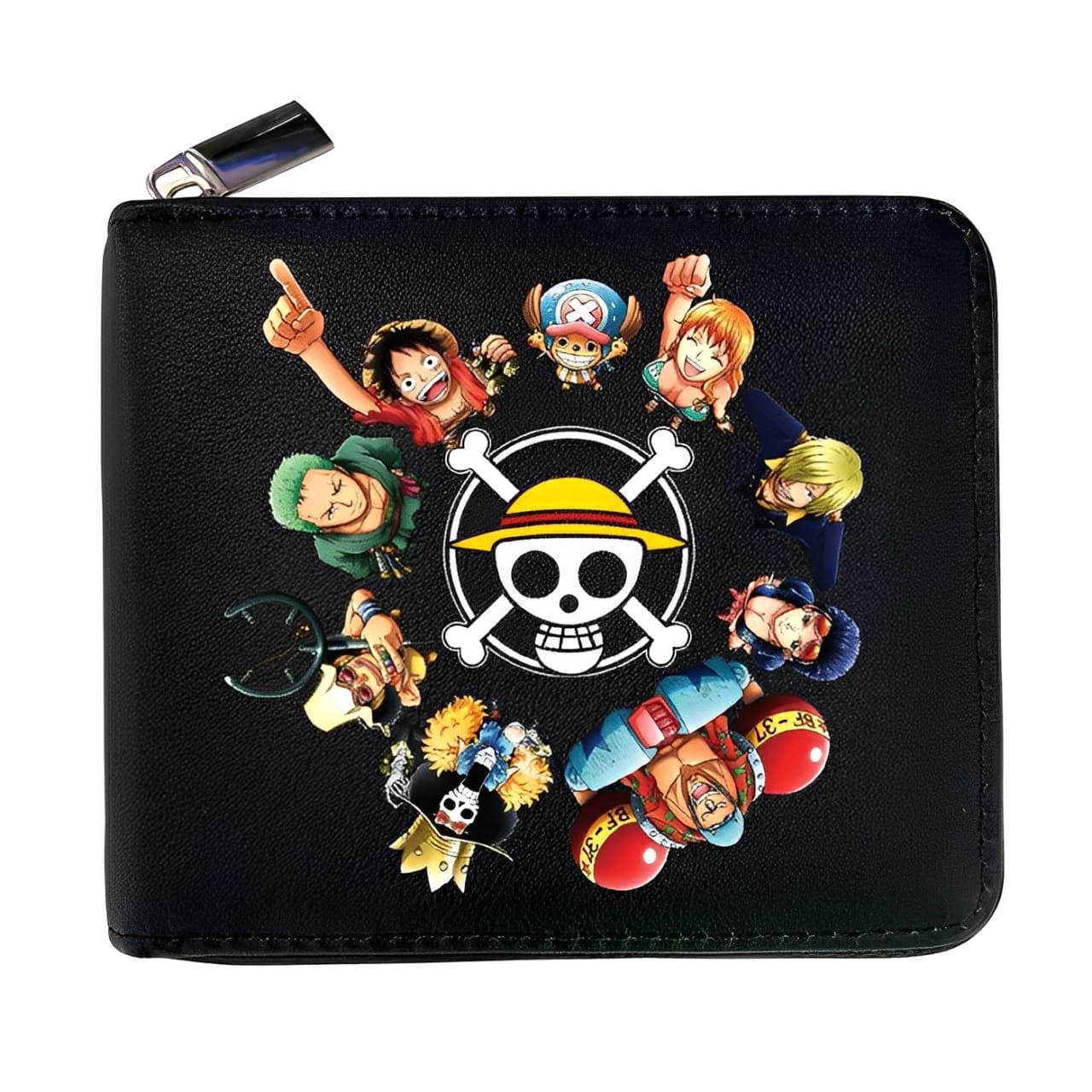 portefeuille one piece cuir jolly mugiwara 1