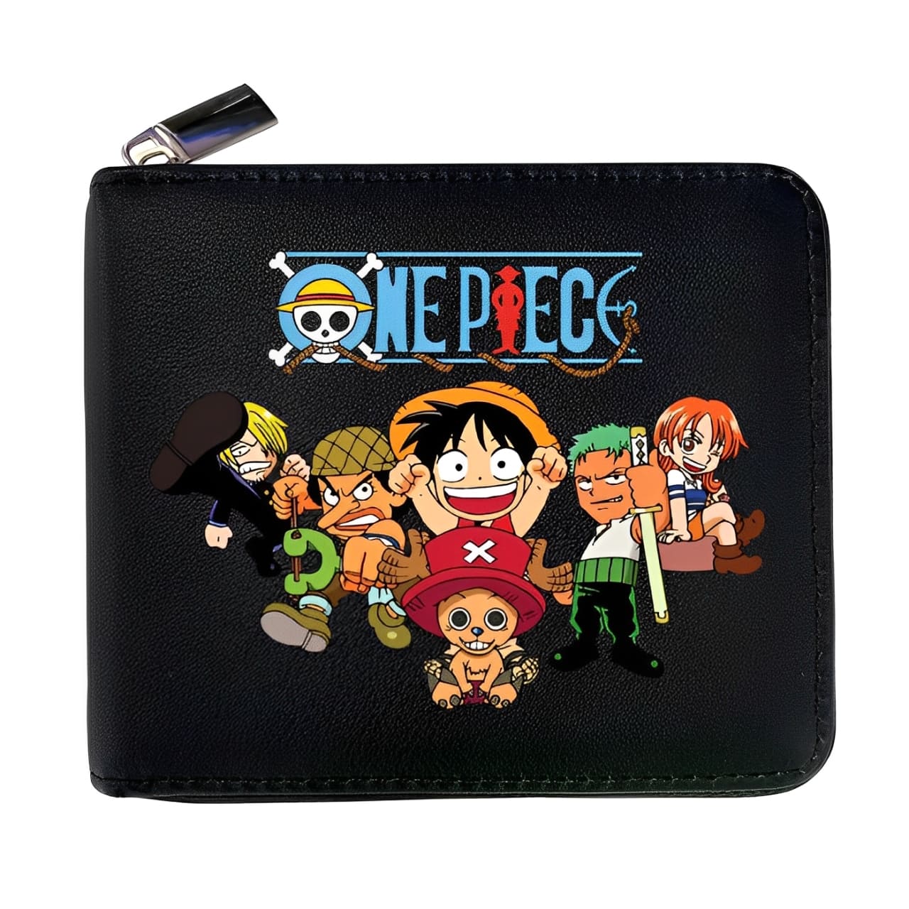 portefeuille one piece cuir mugiwara kids 1