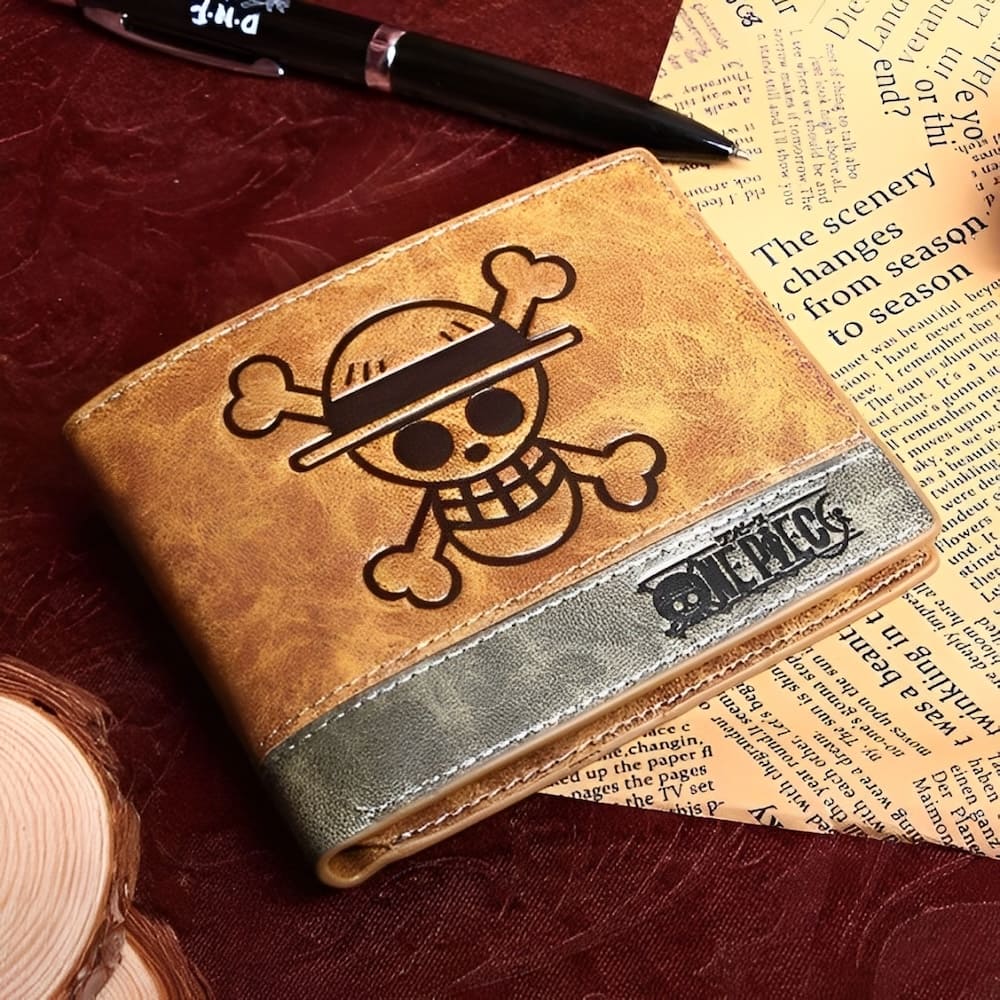 portefeuille one piece jolly roger luffy 1