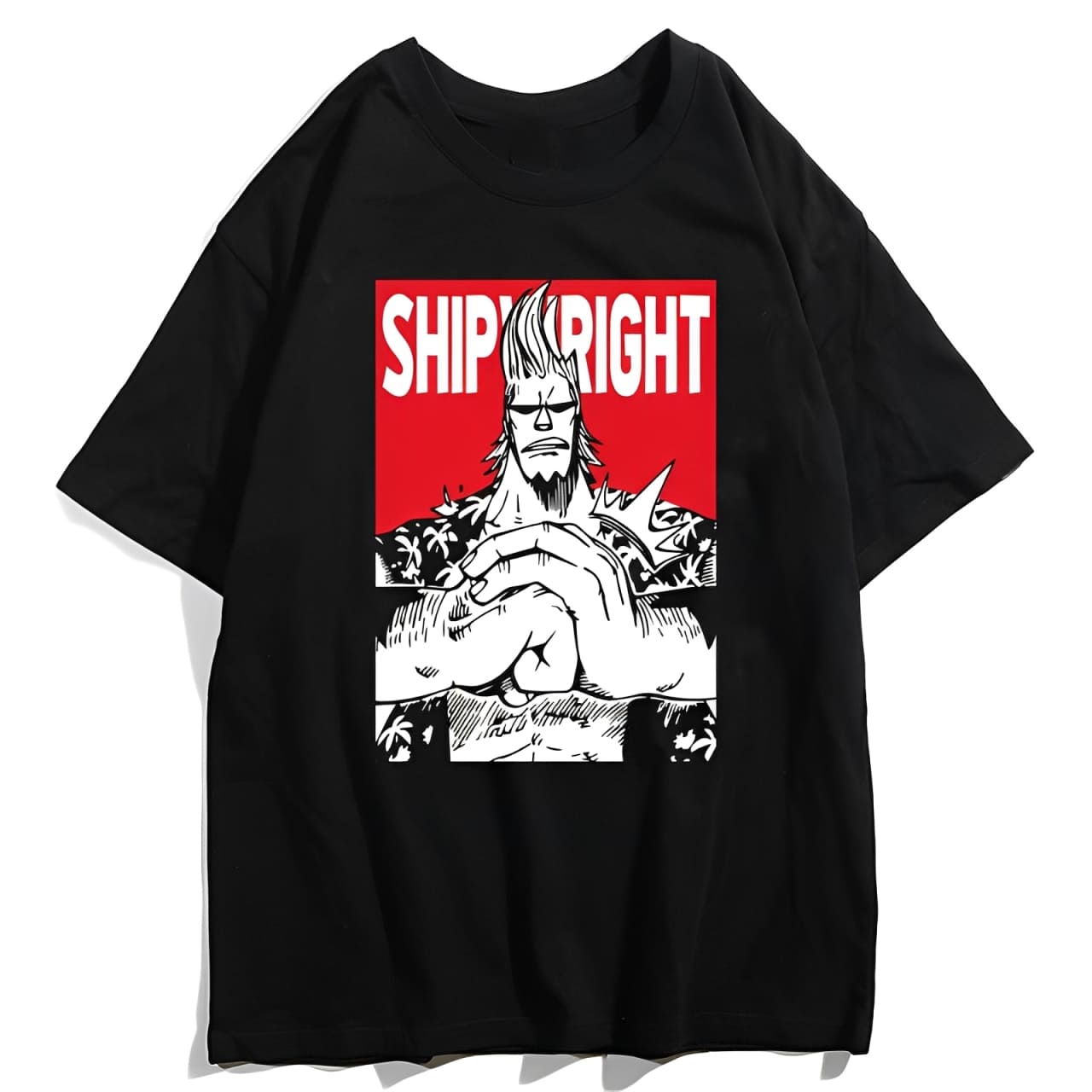 t shirt one piece crew franky