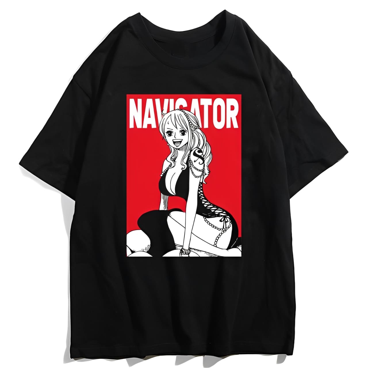 t shirt one piece crew nami