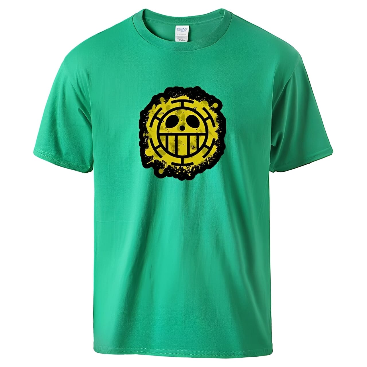 t shirt one piece trafalgar law logo vert
