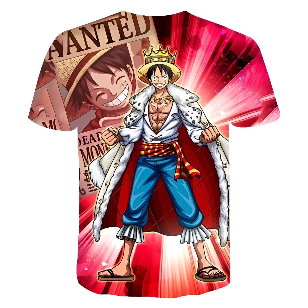 t shirt one piece prime monkey luffy 2