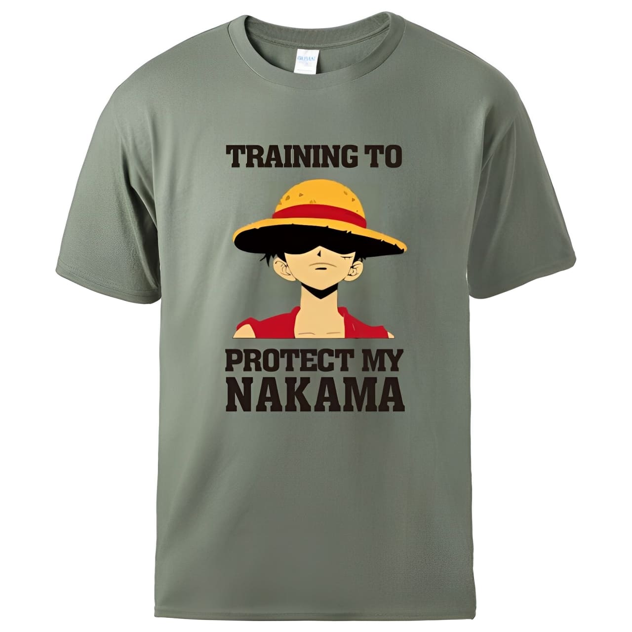 t shirt one piece protect nakama luffy kaki