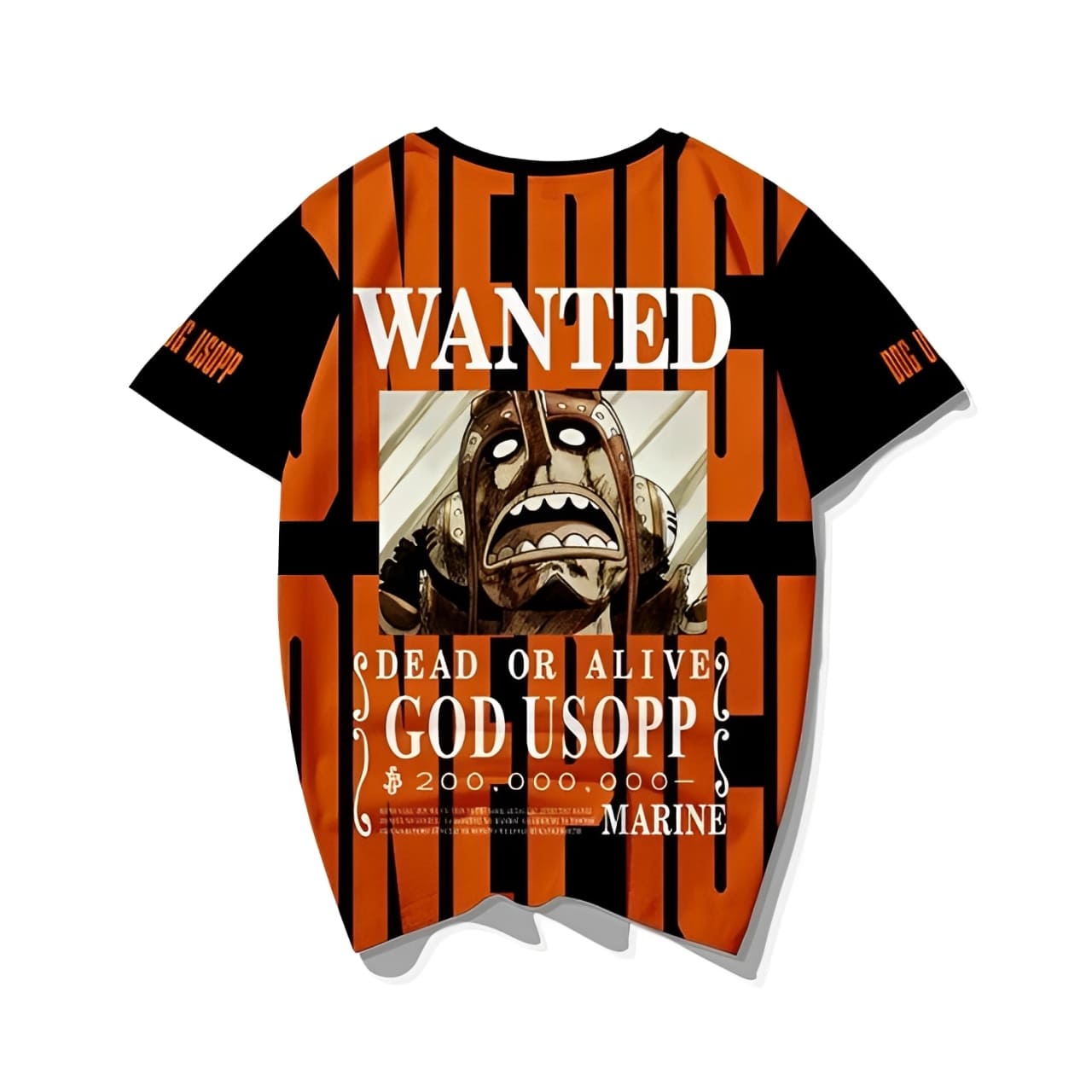 t shirt one piece wanted usopp 3