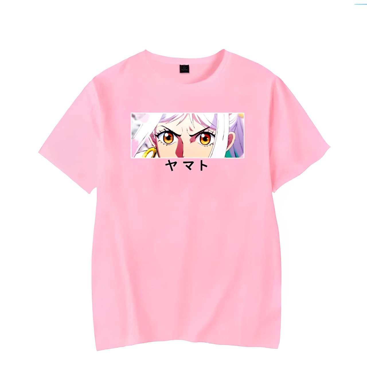 t shirt one piece yamato eyes pink