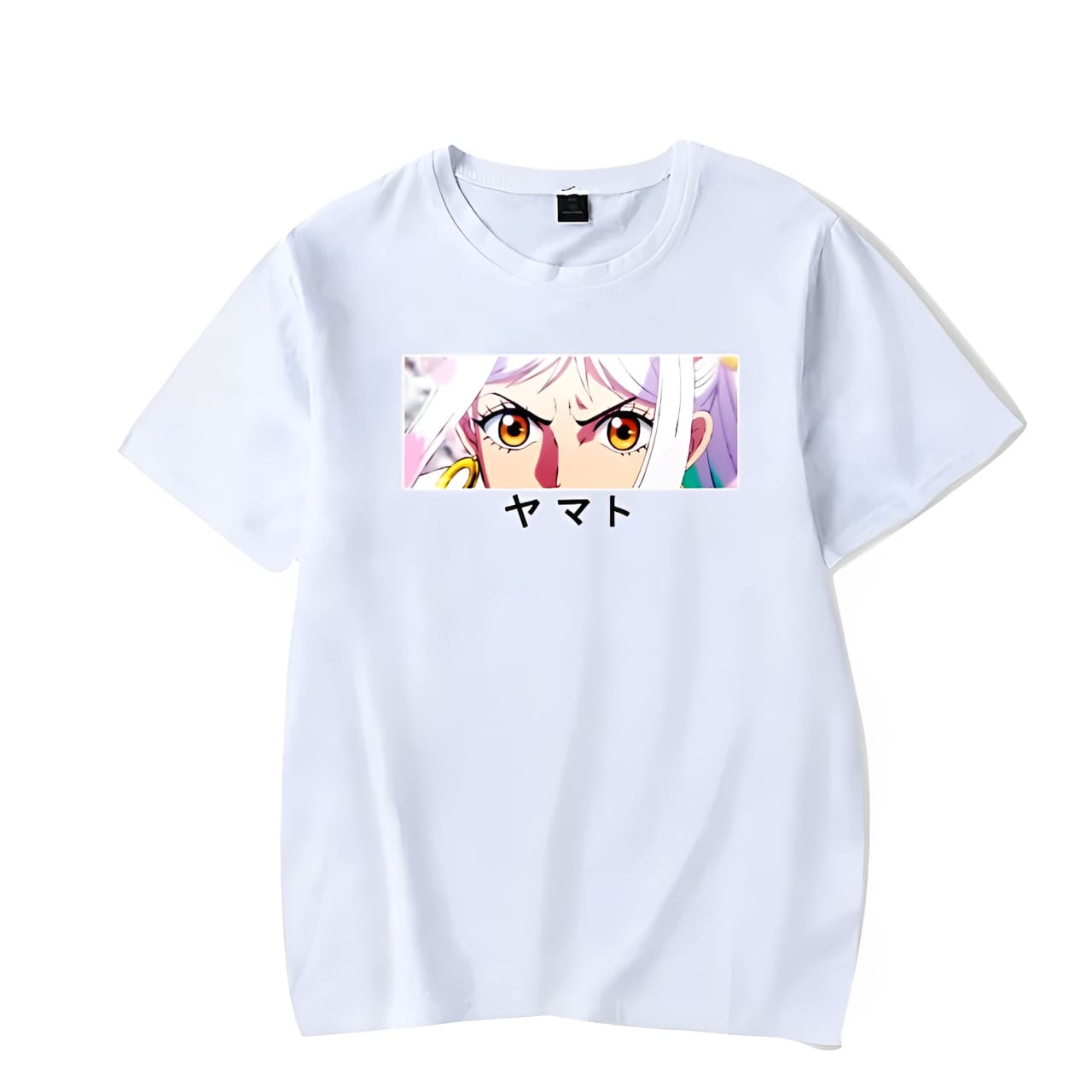 t shirt one piece yamato eyes white