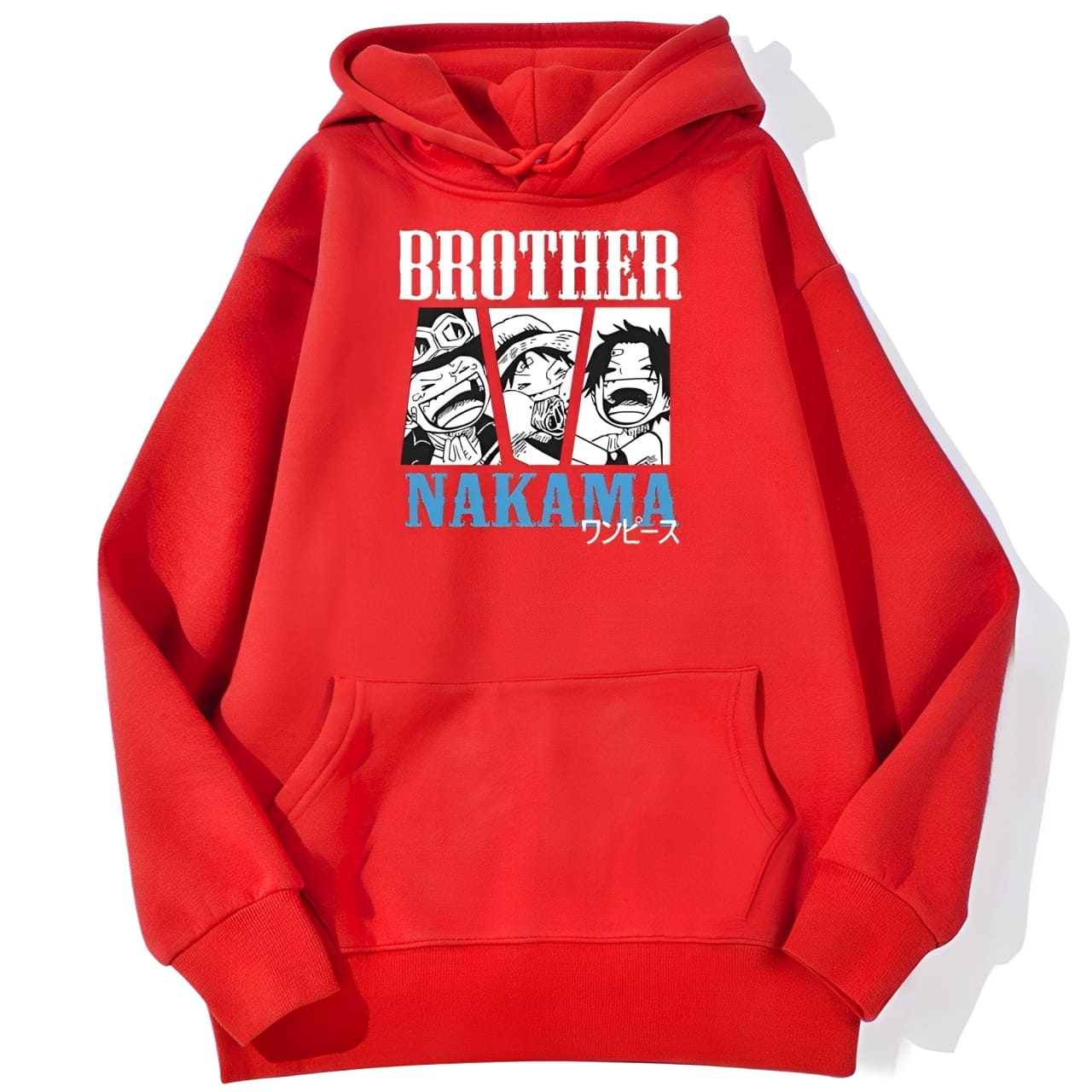 sweatshirt hoodie one piece brother nakama rouge