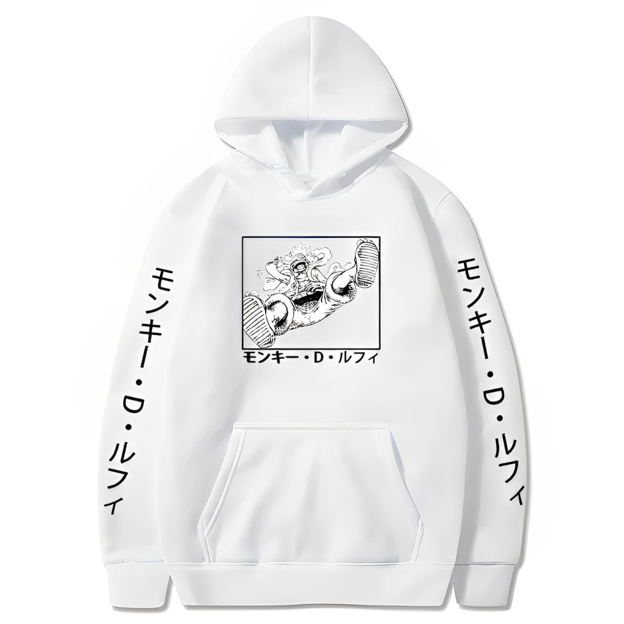 sweatshirt one piece gear 5 white