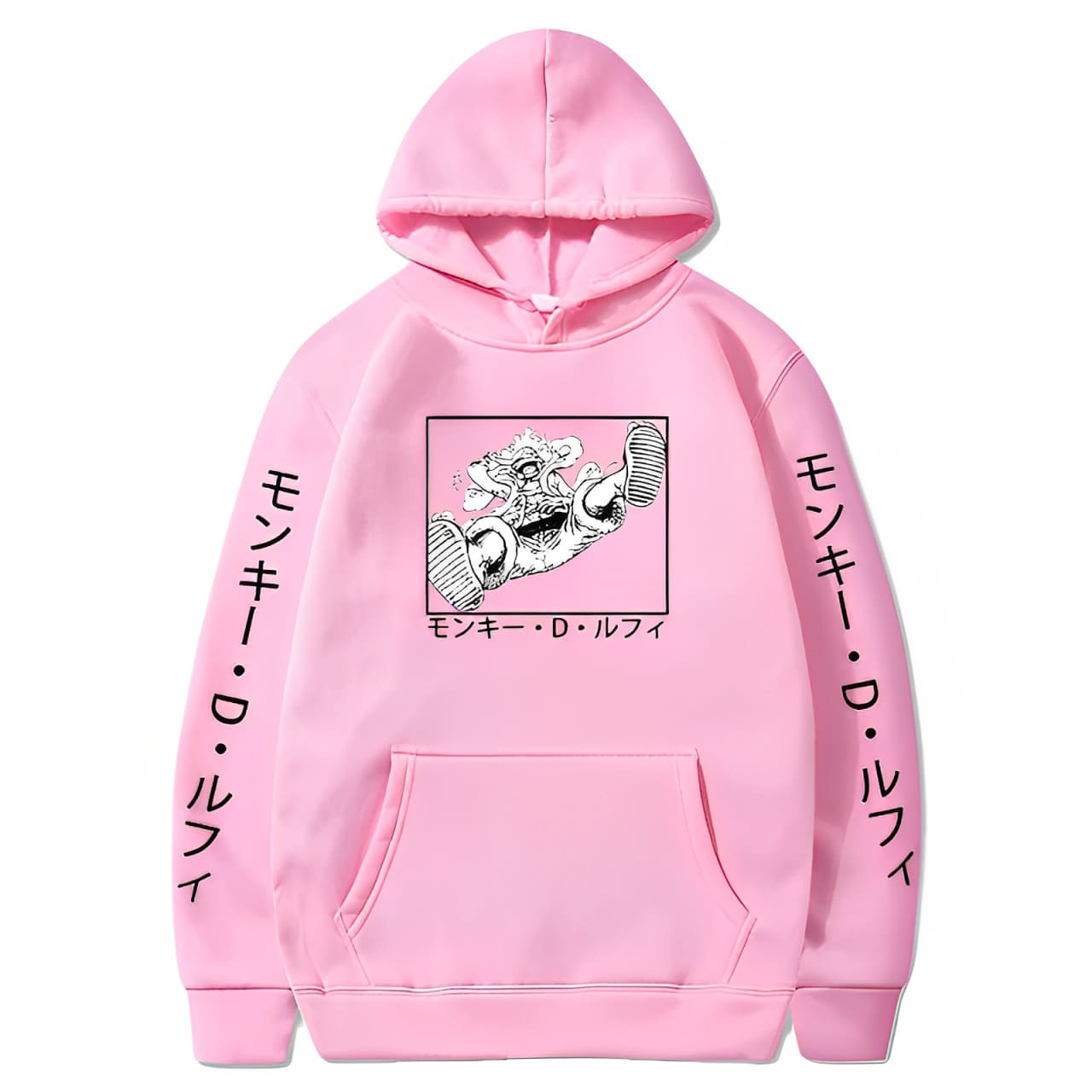 sweatshirt one piece gear 5 pink
