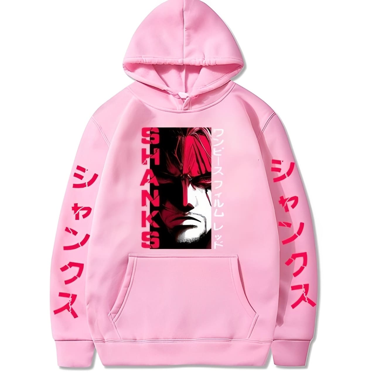 sweatshirt one piece hk shanks pink