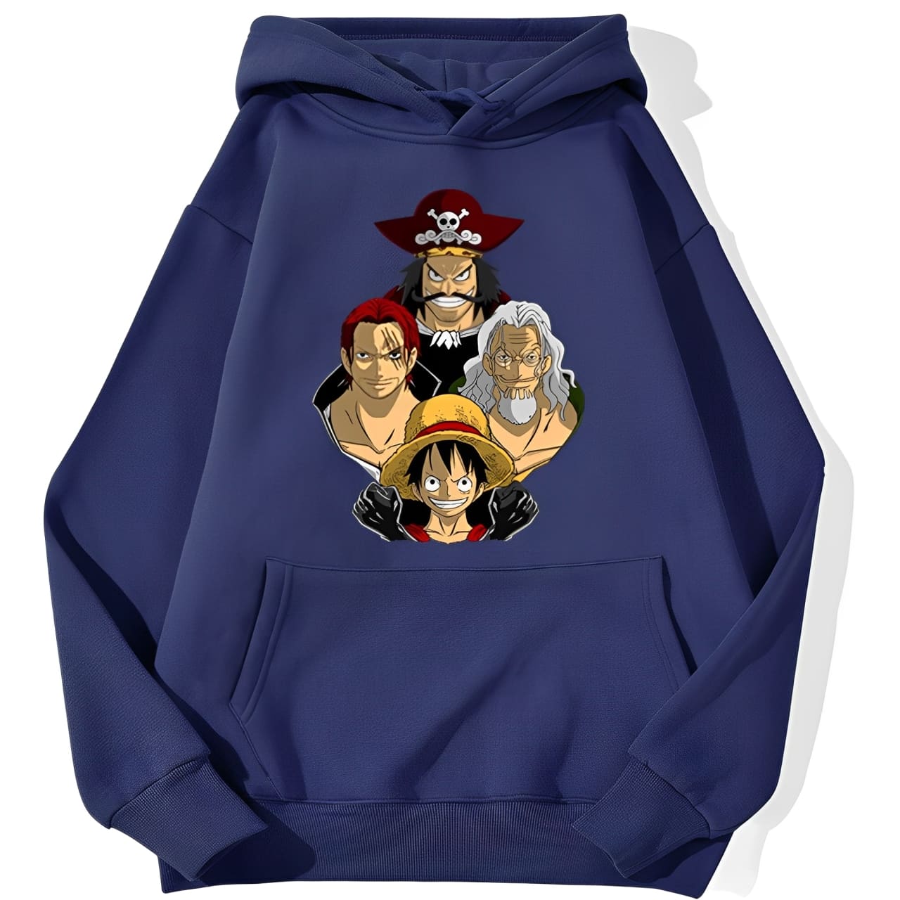 sweatshirt hoodie one piece legends bleu marine