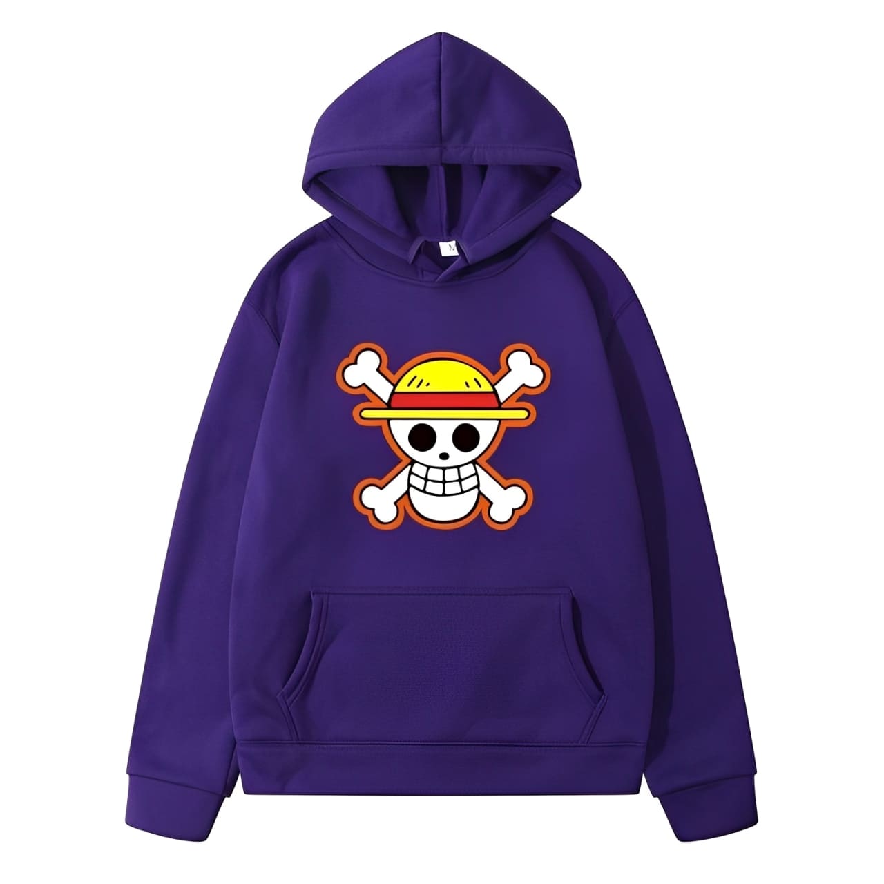 sweatshirt hoodie one piece logo violet