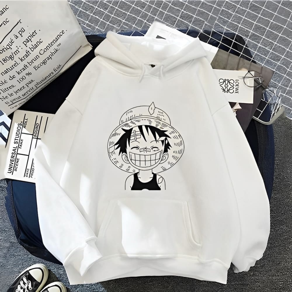 sweatshirt one piece luffy kid pad 1