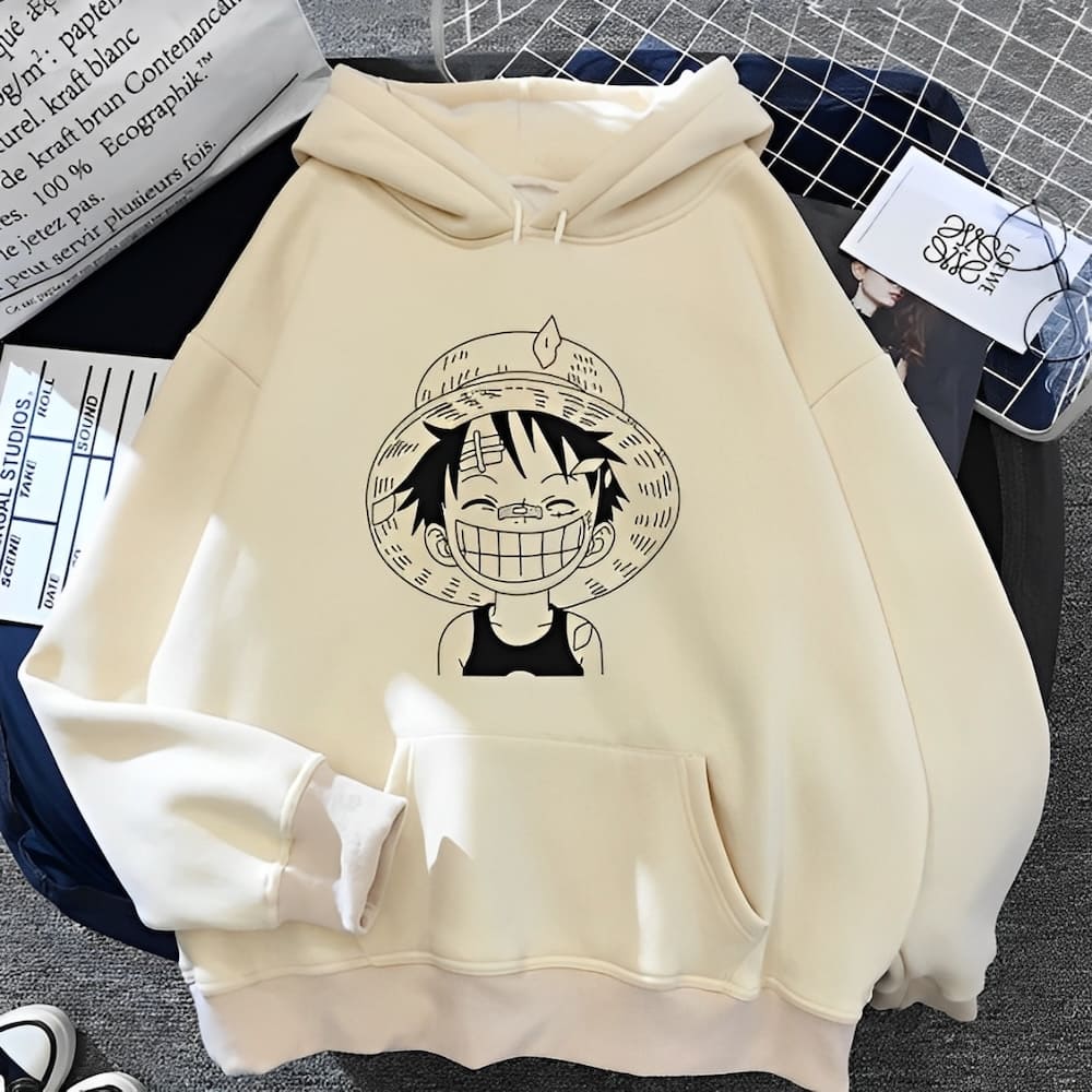 sweatshirt one piece luffy kid pad 2