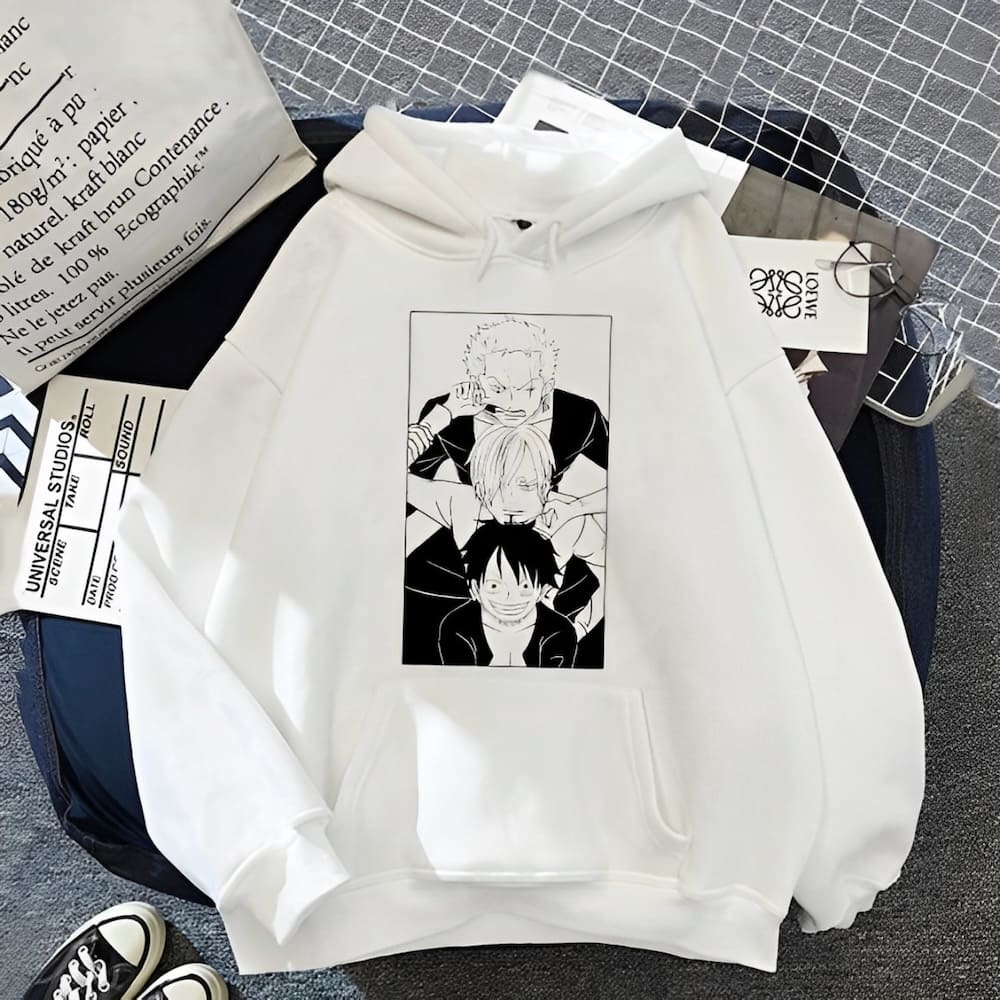 sweatshirt one piece luffy sanji zoro 1