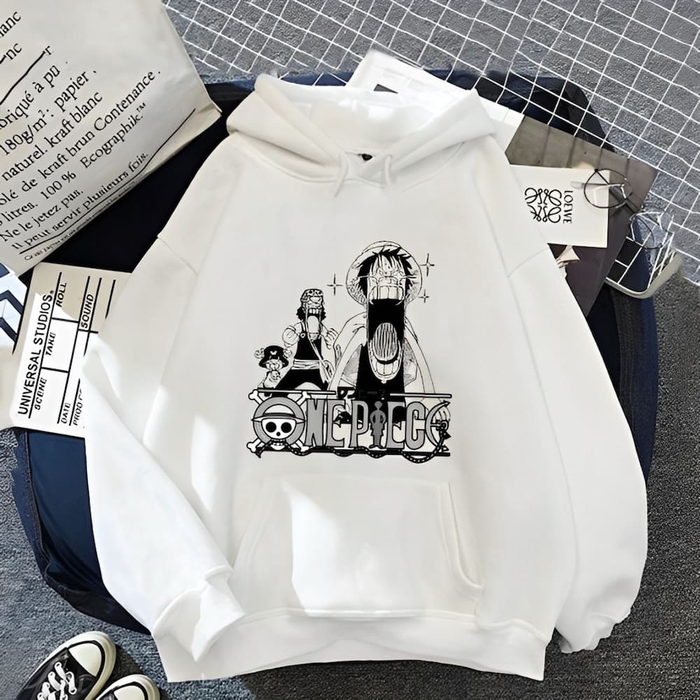 sweatshirt one piece luffy usopp chopper 1