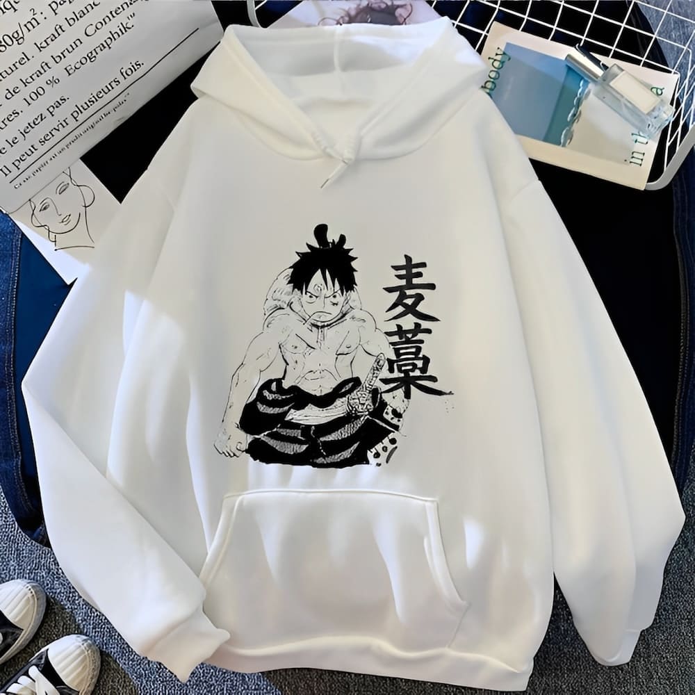 sweatshirt one piece monkey luffy wano 2