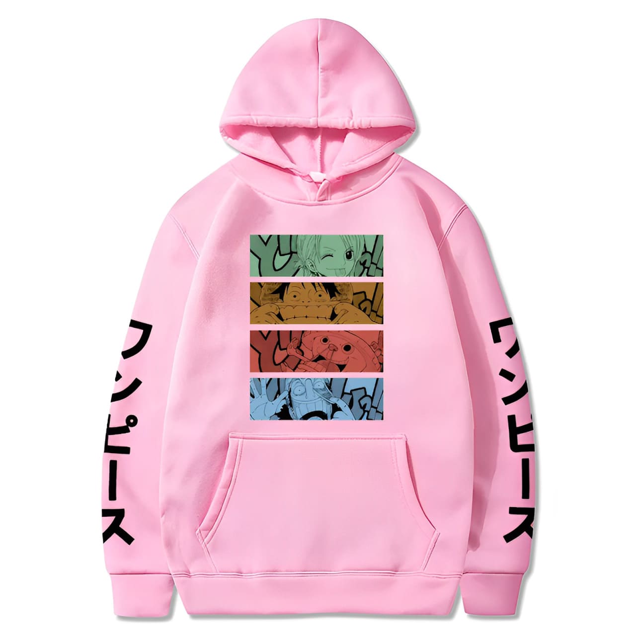 sweatshirt one piece mugiwara wince pink