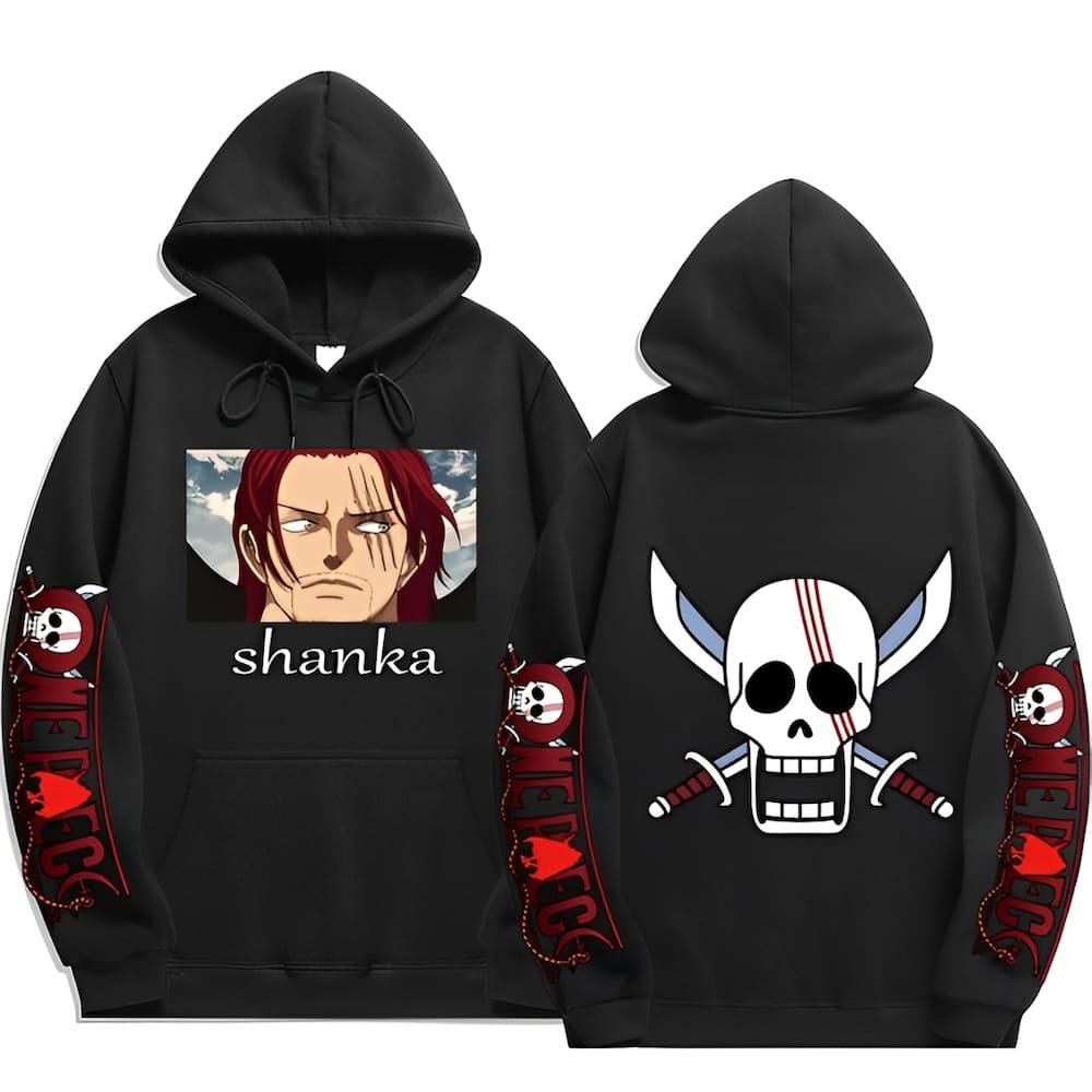 sweatshirt one piece pirate shanks roux black