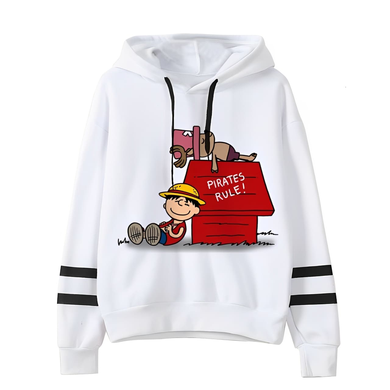 sweatshirt hoodie one piece pirates rule