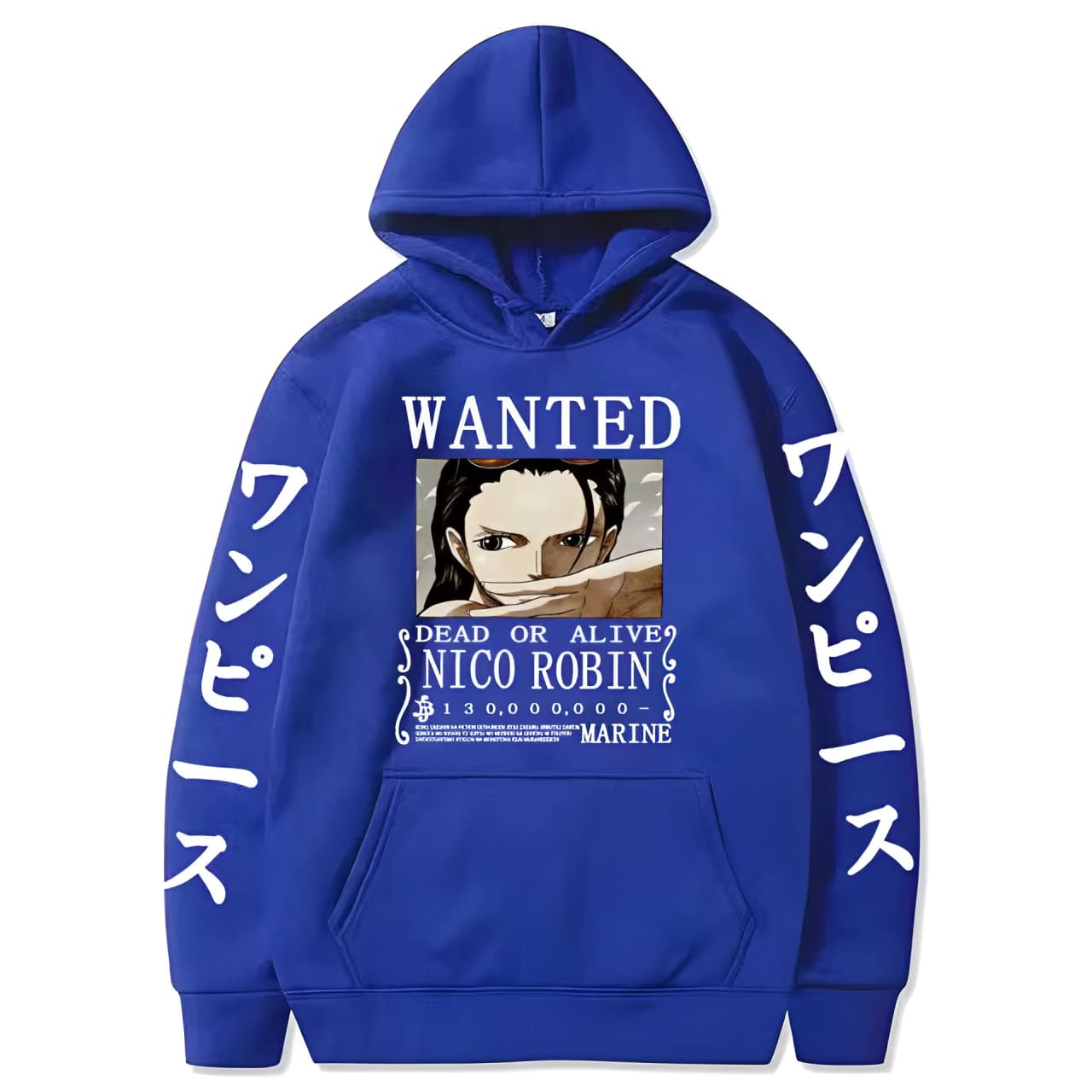 sweatshirt one piece robin wanted blue