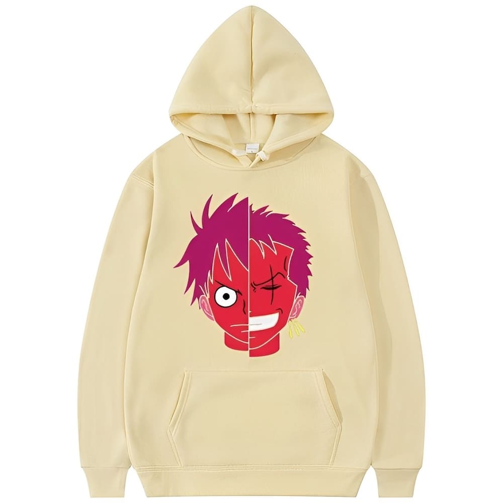 sweatshirt one piece skull beige