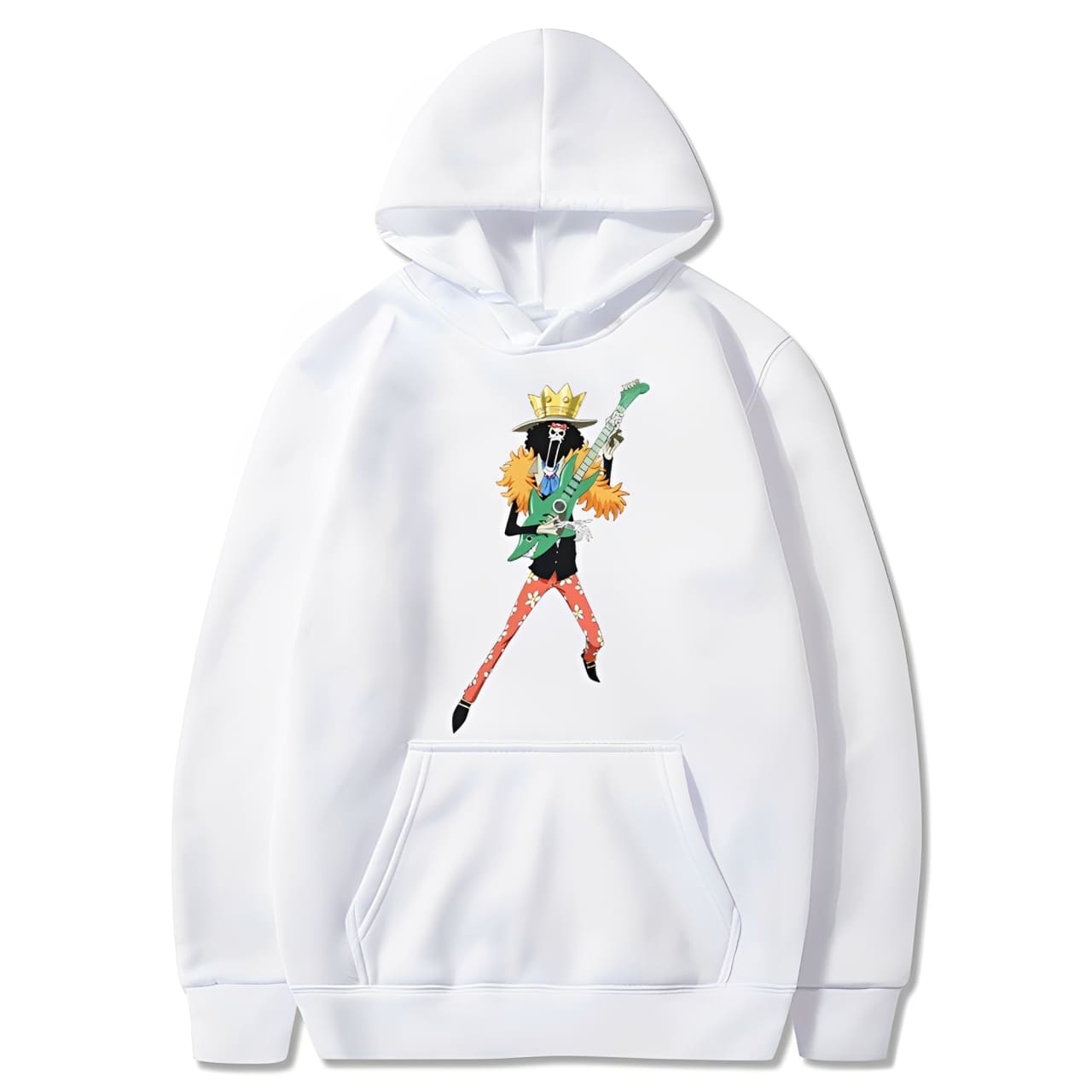 sweatshirt hoodie one piece brook soulking blanc