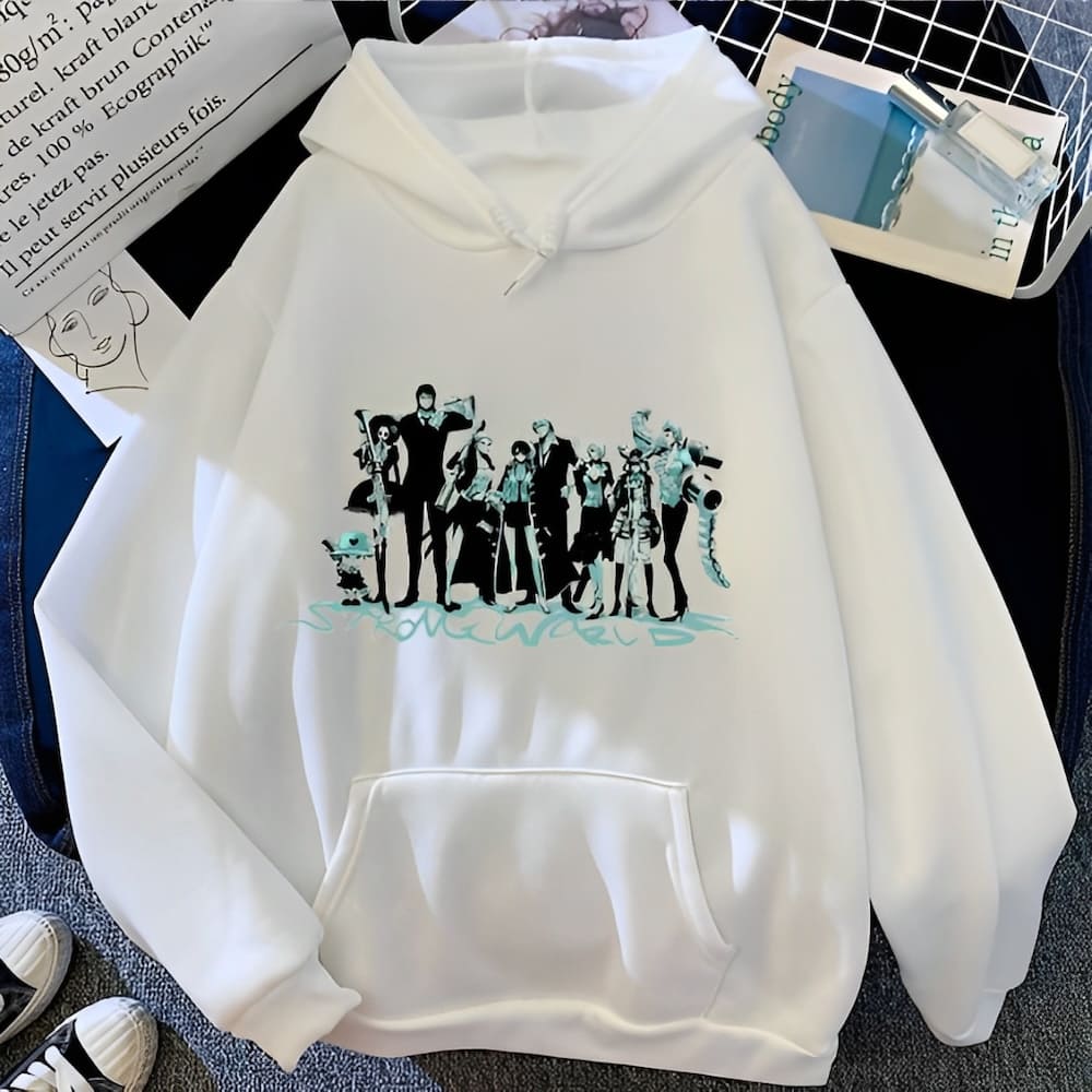 sweatshirt one piece strong world mugiwara 2