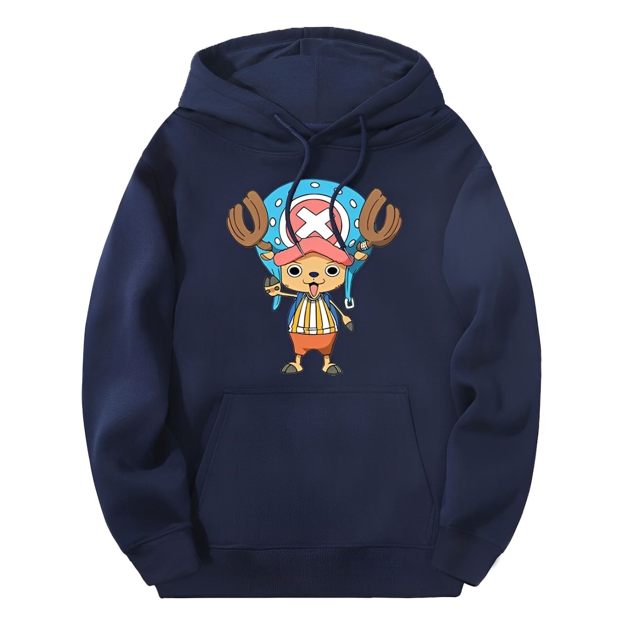 sweatshirt one piece tony chopper point dark blue