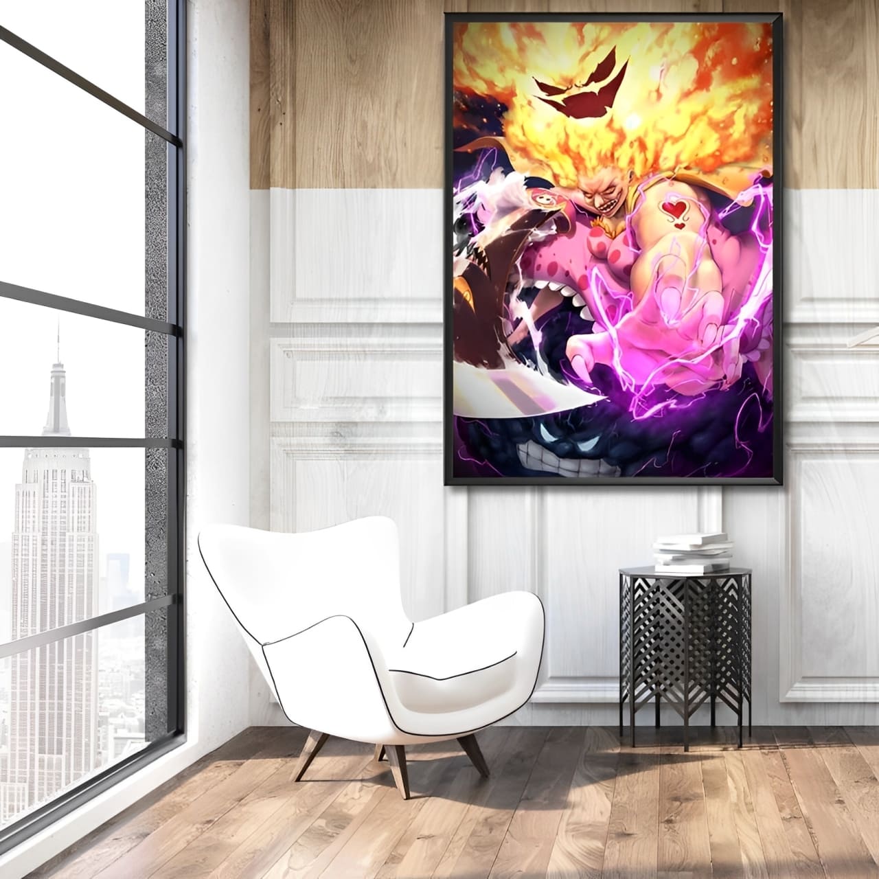 tableau toile one piece big mom hungry 2