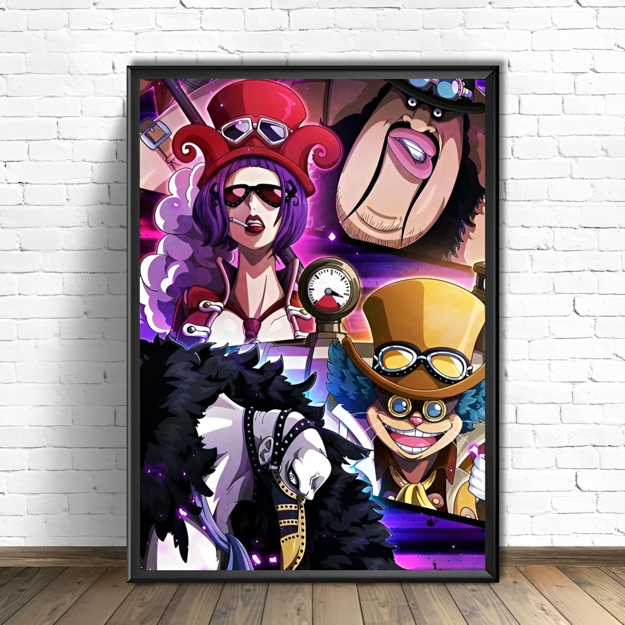 tableau toile one piece chefs revolutionnaire 1