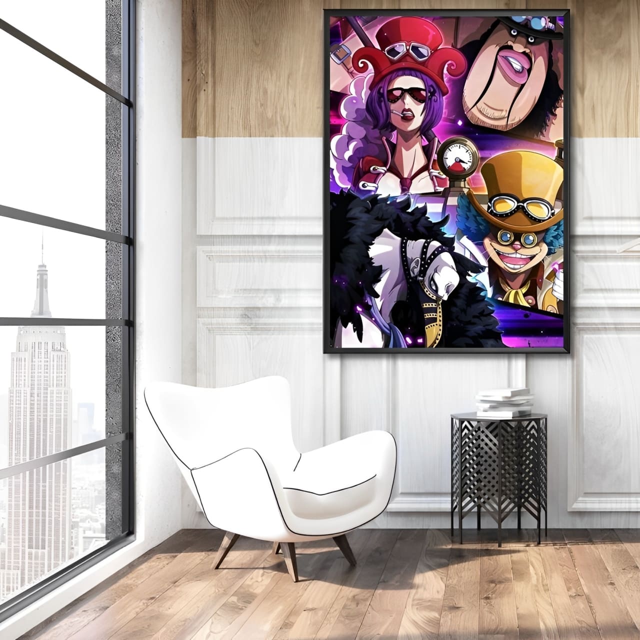 tableau toile one piece chefs revolutionnaire 2