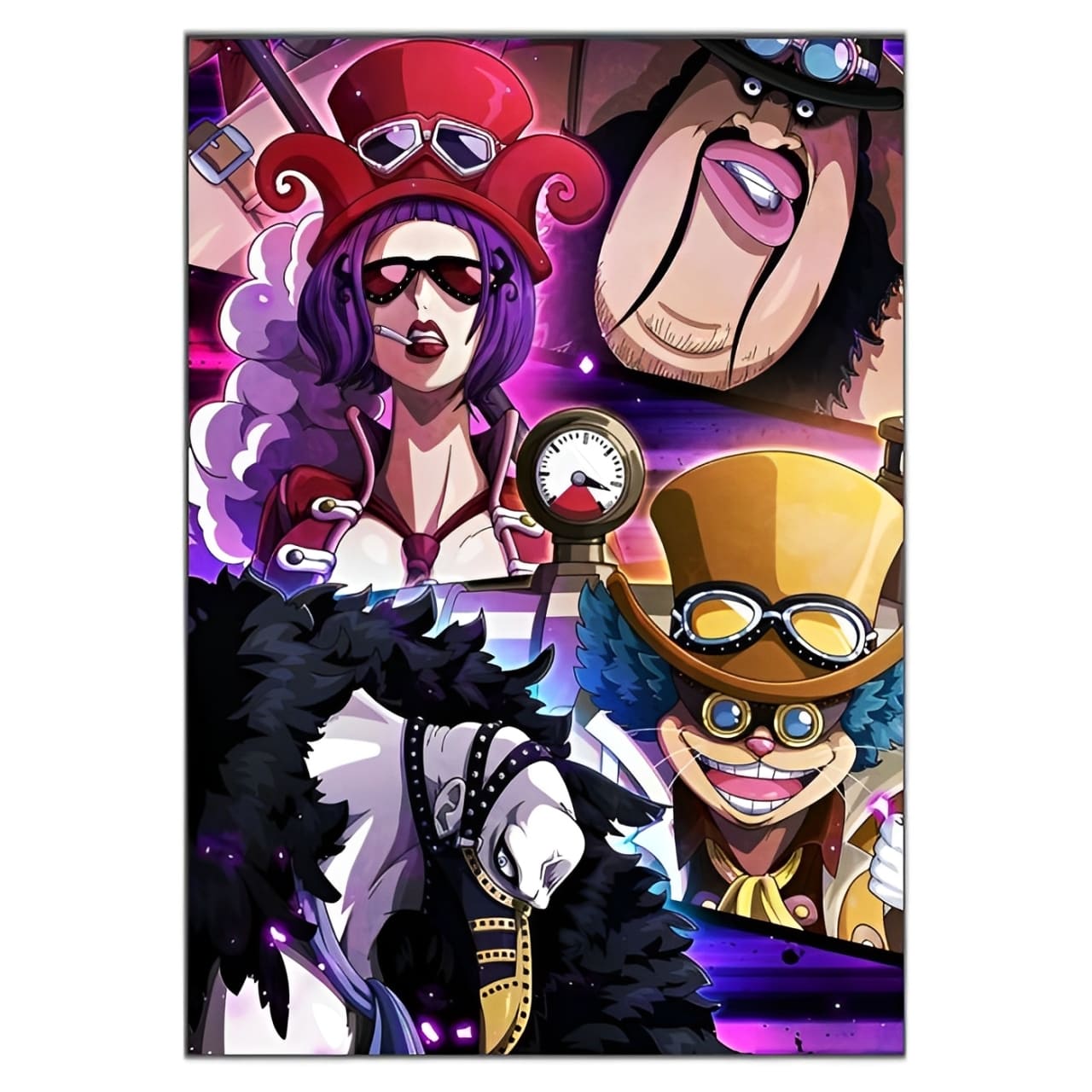 tableau toile one piece chefs revolutionnaire 3