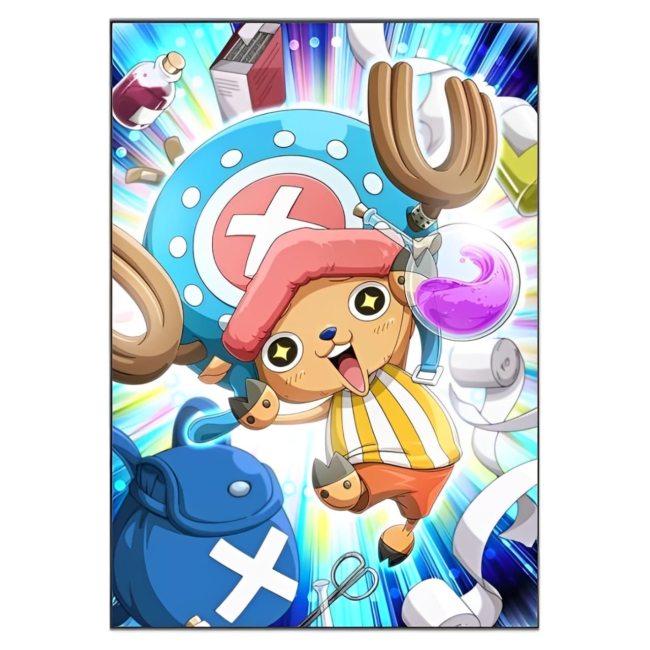 tableau toile one piece tony chopper doctor 3
