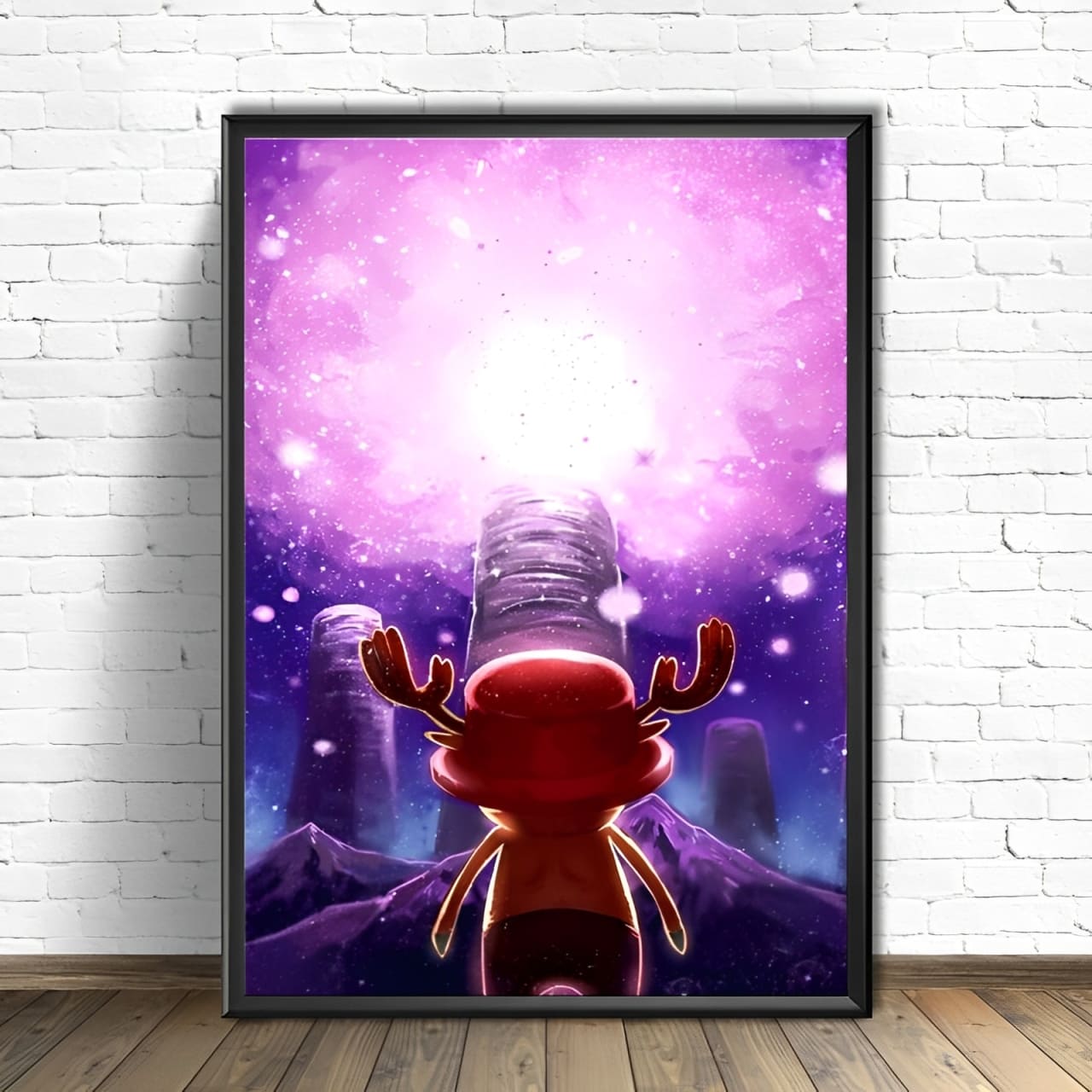 tableau toile one piece chopper drum back 1