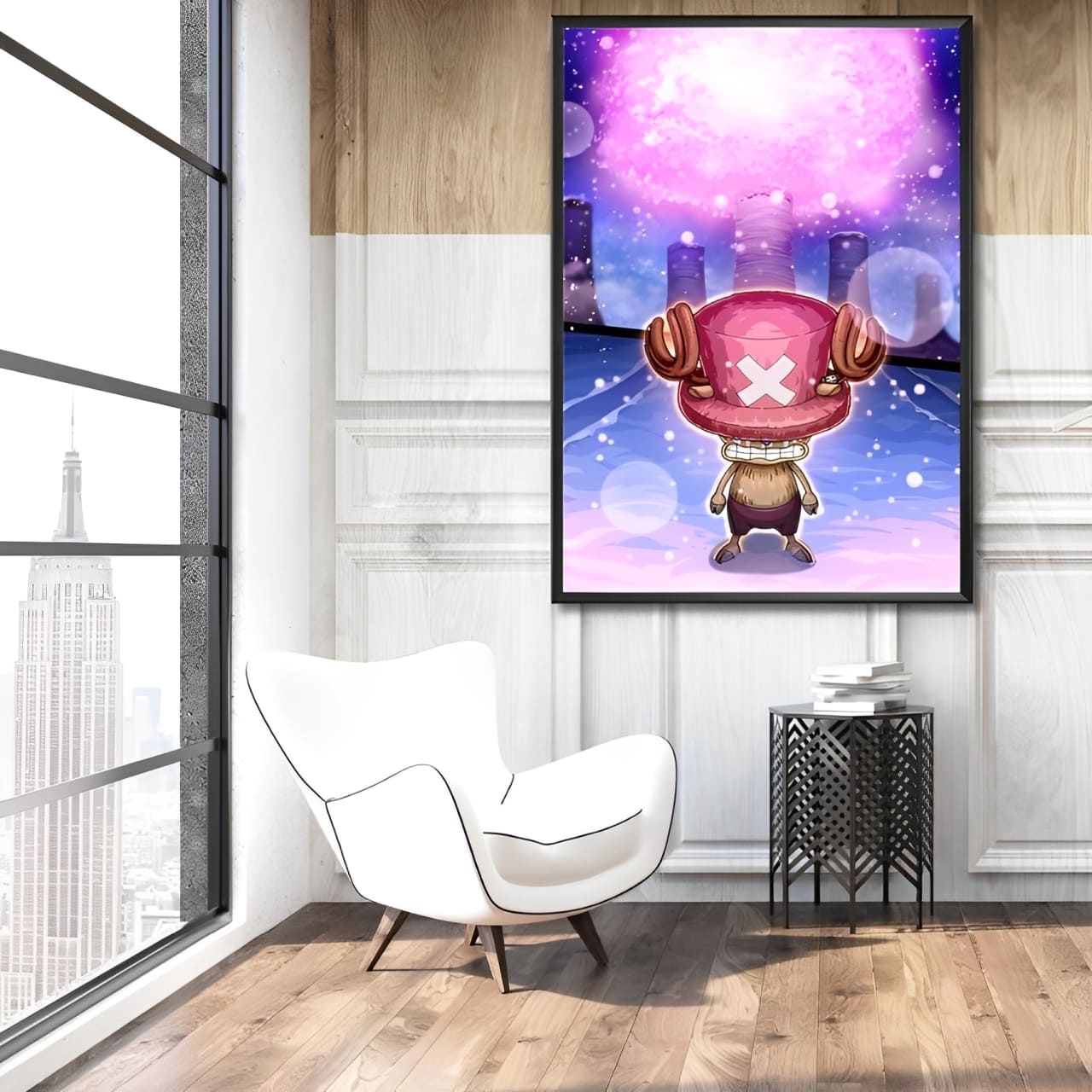 tableau toile one piece chopper drum cry 2