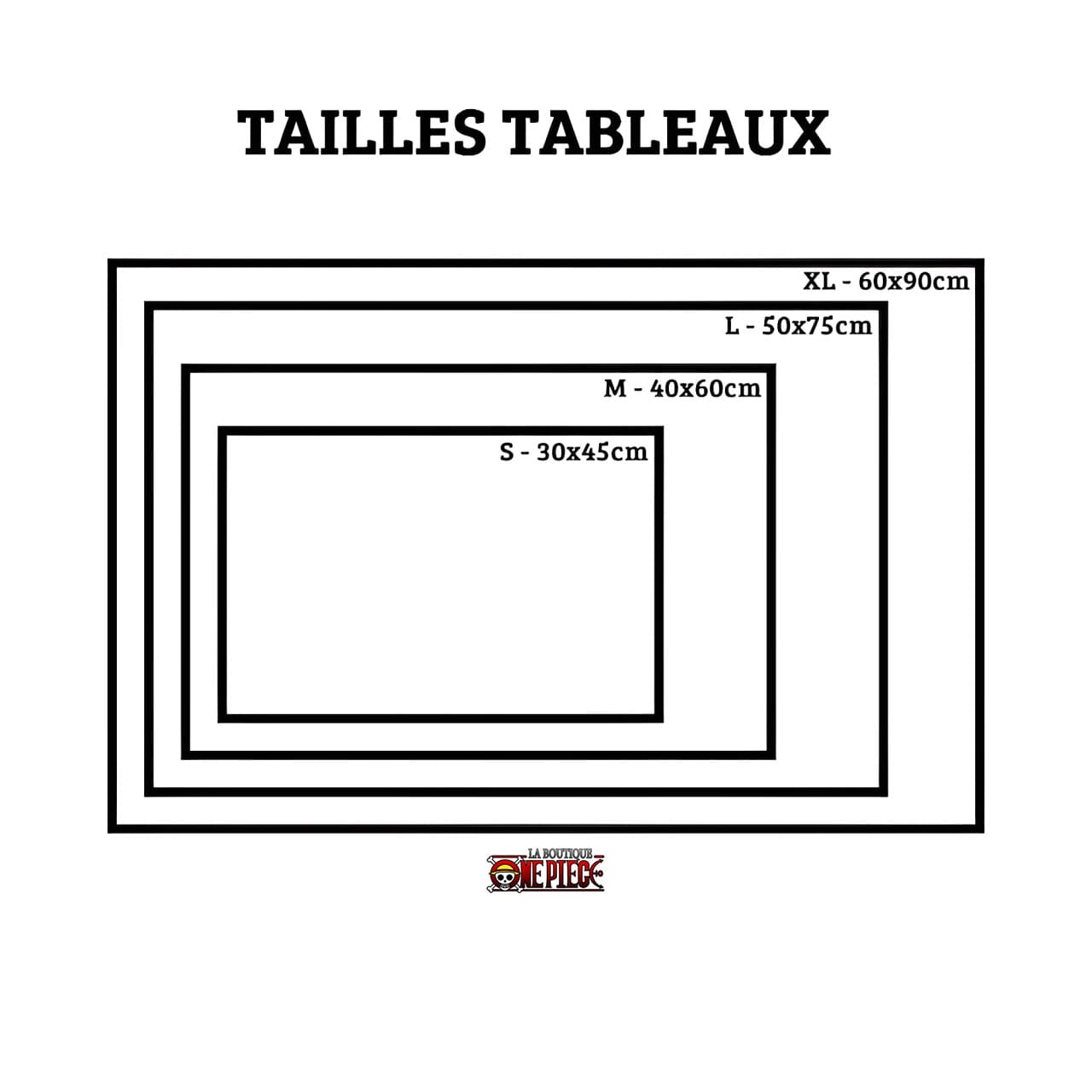 tailles toiles tableaux la boutique one piece canvas paysage 2