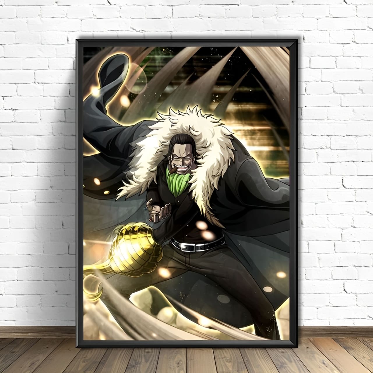 tableau toile one piece sir crocodile sand 1
